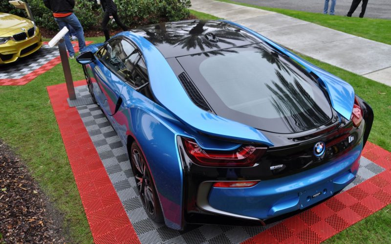 Inimitable Future-Tech 2015 BMW i8 Feeling Chummy with Concept M4 and 1980 BMW M1 -- Fleming Flashbacks 14