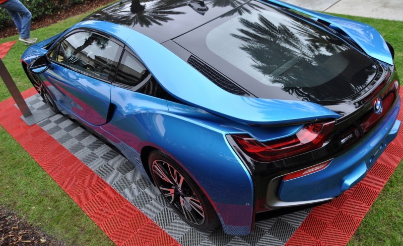 Inimitable Future-Tech 2015 BMW i8 Feeling Chummy with Concept M4 and 1980 BMW M1 -- Fleming Flashbacks 15