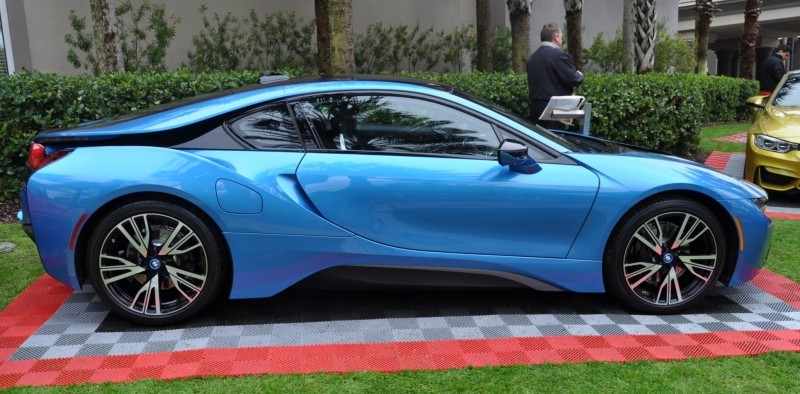Inimitable Future-Tech 2015 BMW i8 Feeling Chummy with Concept M4 and 1980 BMW M1 -- Fleming Flashbacks 7