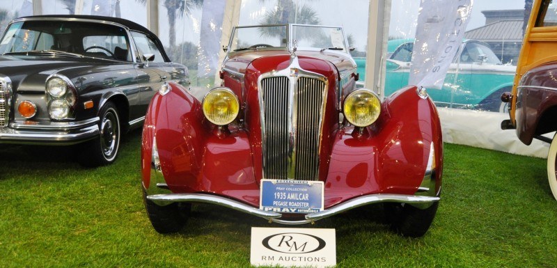 Video Walk-Around + 33 Photos -- 1935 Amilcar G36 Pegasé Boattail Roadster -- RM Auctions Amelia 2014 $467k 25