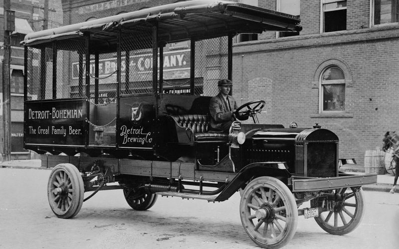 1912-GMC-Truck-Chassis-with-Custom-Beverage-Delivery-Body