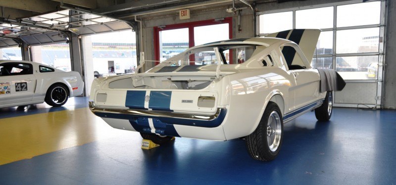 1966 Shelby Mustang GT350 Racecar Awaits Engine Buildout at Charlotte Motor Speedway 1