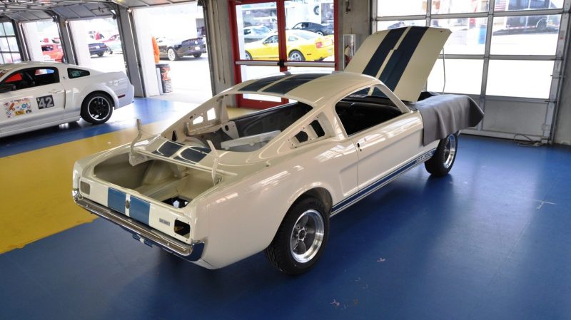 1966 Shelby Mustang GT350 Racecar Awaits Engine Buildout at Charlotte Motor Speedway 2