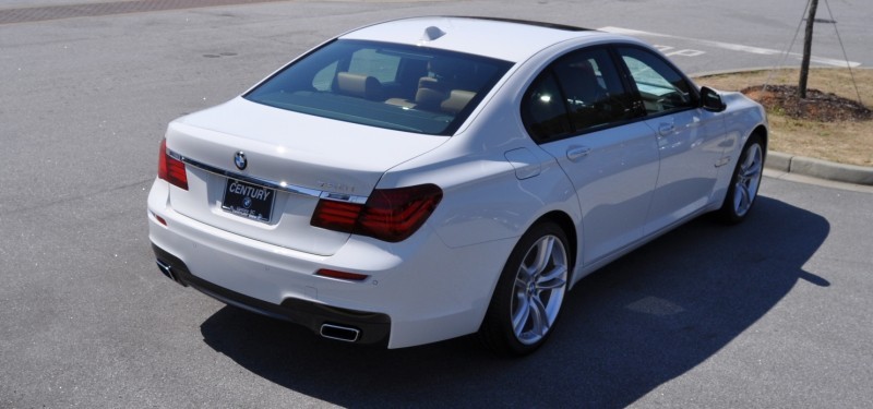 2014 BMW 750Li Definitely Not Beautiful or Focused -- But Less Adrift as SWB 750i with Squared-Off LED Lights Option 21