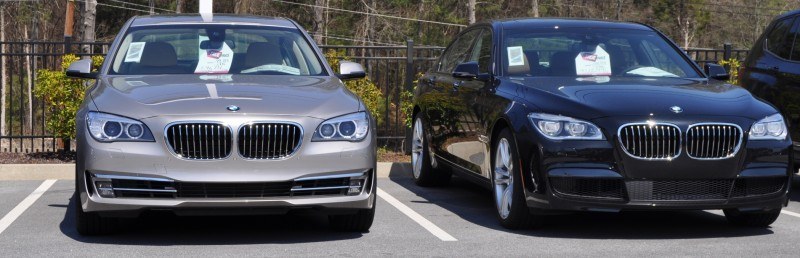 2014 BMW 750Li Definitely Not Beautiful or Focused -- But Less Adrift as SWB 750i with Squared-Off LED Lights Option 6