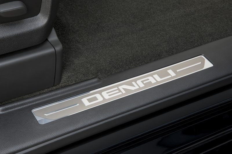 2014 GMC Sierra Denali Unique Script Door Sills