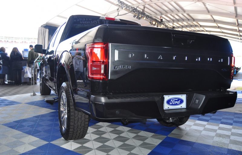 2015 Ford F-150 Platinum Is Disruptively Attractive in Real Life 32