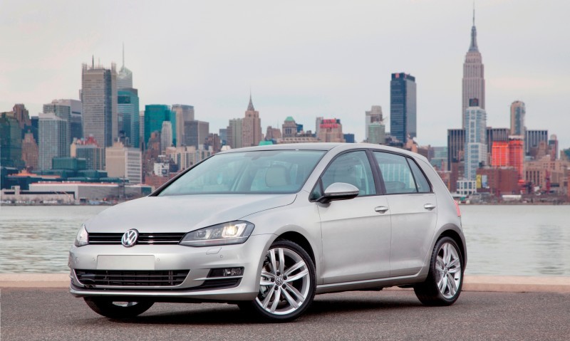 2015 VW Golf TSI 3dr Joins TDI and GTI in Brooklyn en Route to Detroit Show 18