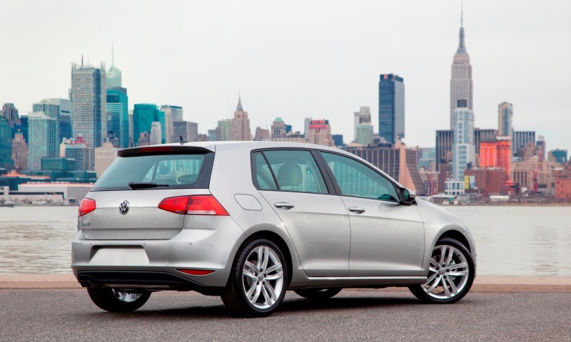 2015 VW Golf TSI 3dr Joins TDI and GTI in Brooklyn en Route to Detroit Show 25