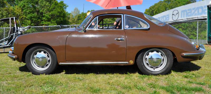 Affordable Classic Rewards - All-Original 1965 Porsche 356C in Togo Brown 5