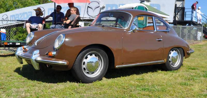 Affordable Classic Rewards - All-Original 1965 Porsche 356C in Togo Brown 7