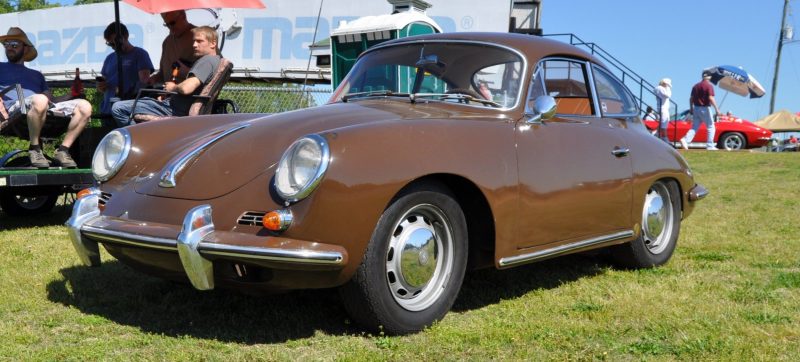 Affordable Classic Rewards - All-Original 1965 Porsche 356C in Togo Brown 8