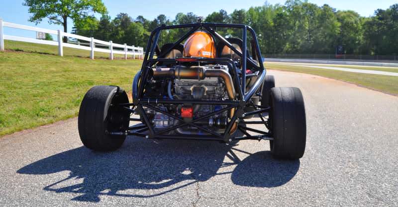 Ariel Atom Duo on Slicks at the Road Atlanta Skidpad for ATL Driving Experience 18