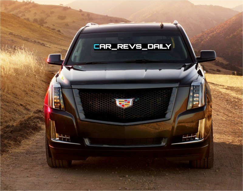 Car-Revs-Daily.com -- Rendering -- Cadillac Escalade Vsport Front