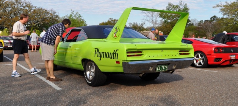 Classic Showcase -- 1970 Plymouth Road Runner Superbird at Charleston Cars Coffee 10