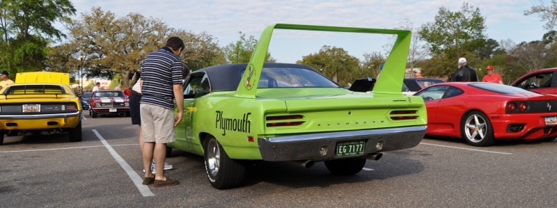 Classic Showcase -- 1970 Plymouth Road Runner Superbird at Charleston Cars Coffee 11