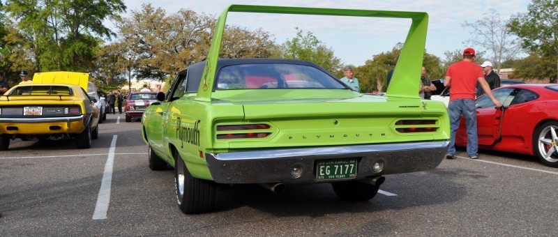 Classic Showcase -- 1970 Plymouth Road Runner Superbird at Charleston Cars Coffee 12