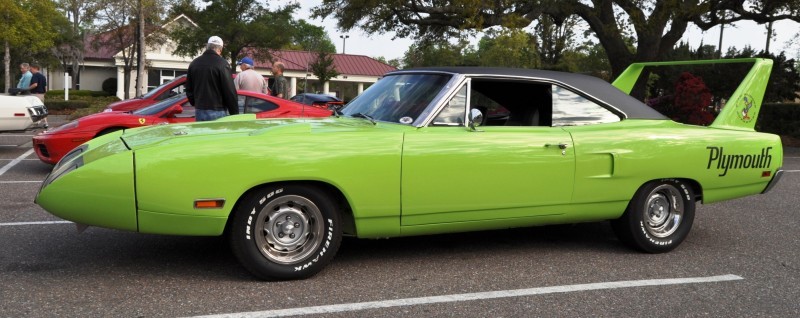 Classic Showcase -- 1970 Plymouth Road Runner Superbird at Charleston Cars Coffee 2