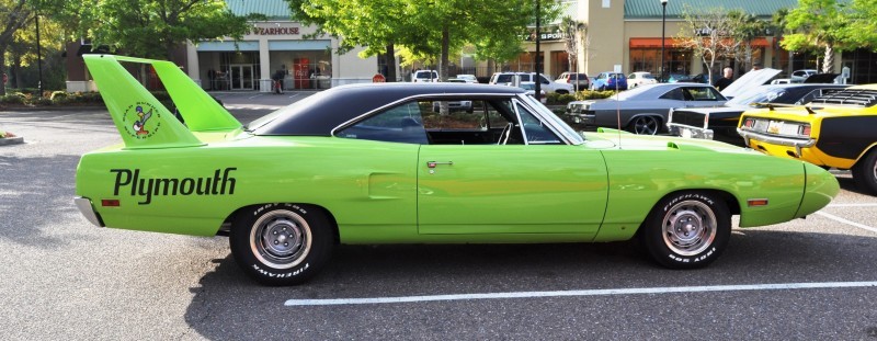 Classic Showcase -- 1970 Plymouth Road Runner Superbird at Charleston Cars Coffee 23