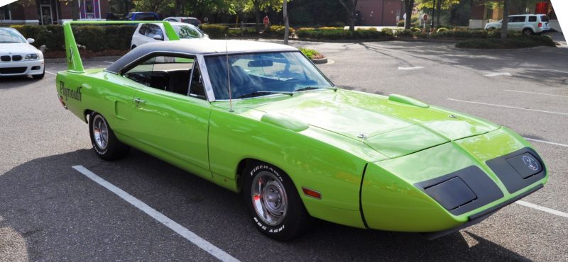 Classic Showcase -- 1970 Plymouth Road Runner Superbird at Charleston Cars Coffee 27