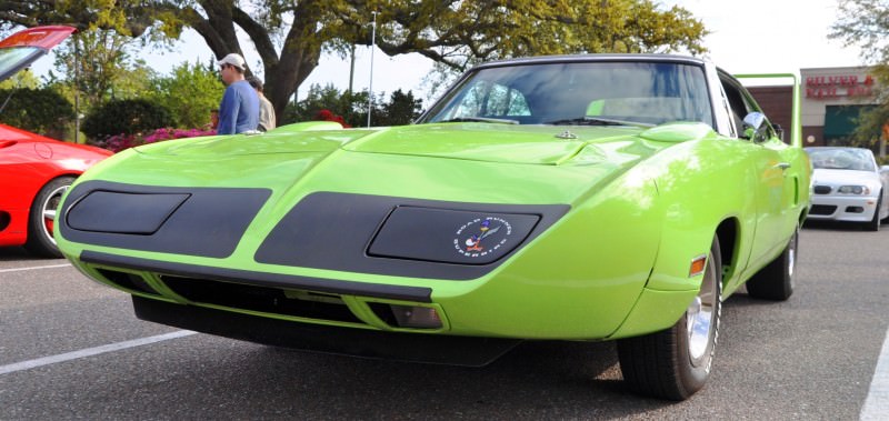 Classic Showcase -- 1970 Plymouth Road Runner Superbird at Charleston Cars Coffee 34