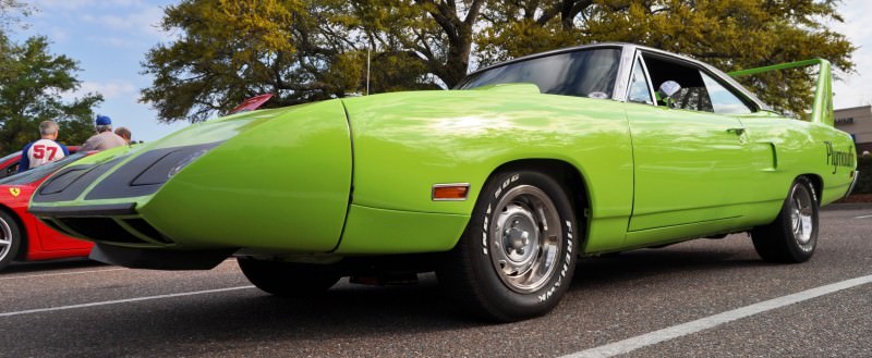 Classic Showcase -- 1970 Plymouth Road Runner Superbird at Charleston Cars Coffee 37