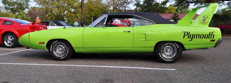 Classic Showcase -- 1970 Plymouth Road Runner Superbird at Charleston Cars Coffee 5