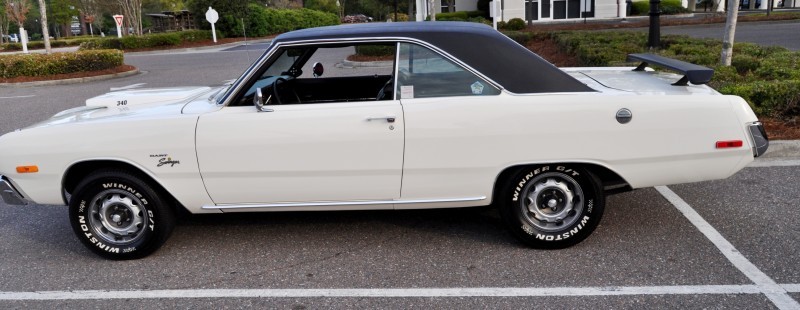 Mini Musclecar Is Ready To Boogie! 1973 Dodge Dart Swinger at Charleston, SC Cars and Coffee 10