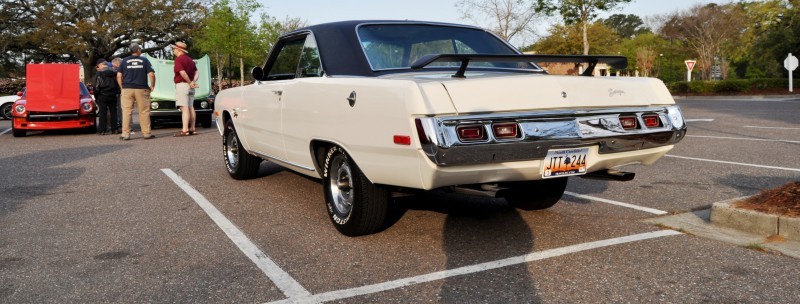 Mini Musclecar Is Ready To Boogie! 1973 Dodge Dart Swinger at Charleston, SC Cars and Coffee 15