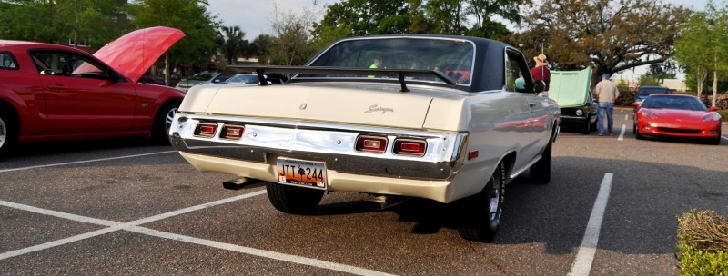 Mini Musclecar Is Ready To Boogie! 1973 Dodge Dart Swinger at Charleston, SC Cars and Coffee 20