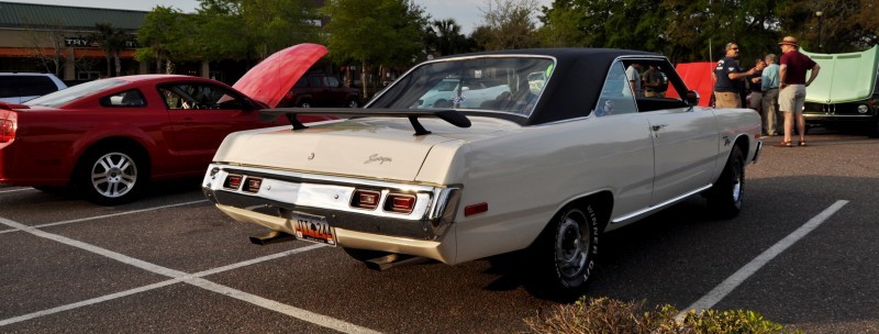 Mini Musclecar Is Ready To Boogie! 1973 Dodge Dart Swinger at Charleston, SC Cars and Coffee 21