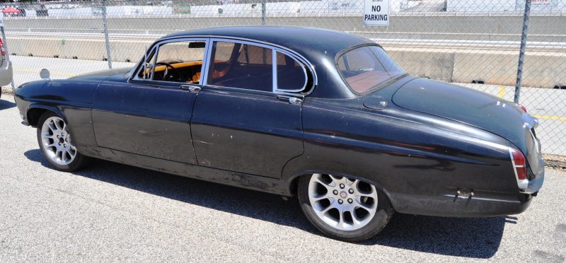 Road Atlanta - Mitty 2014 Pit Lane - ~1965 JAGUAR Mark 10 and E-Type Coupe Side-by-Side 14