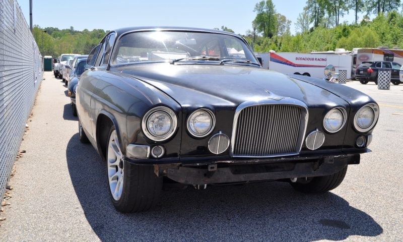 Road Atlanta - Mitty 2014 Pit Lane - ~1965 JAGUAR Mark 10 and E-Type Coupe Side-by-Side 17