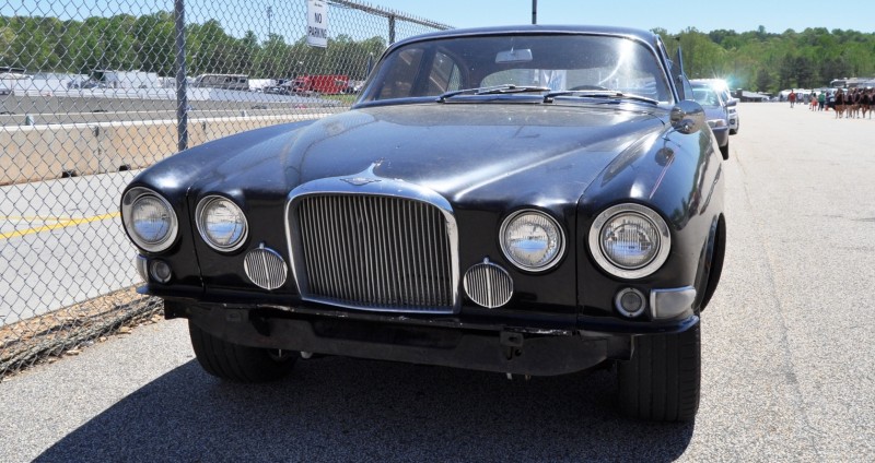 Road Atlanta - Mitty 2014 Pit Lane - ~1965 JAGUAR Mark 10 and E-Type Coupe Side-by-Side 20