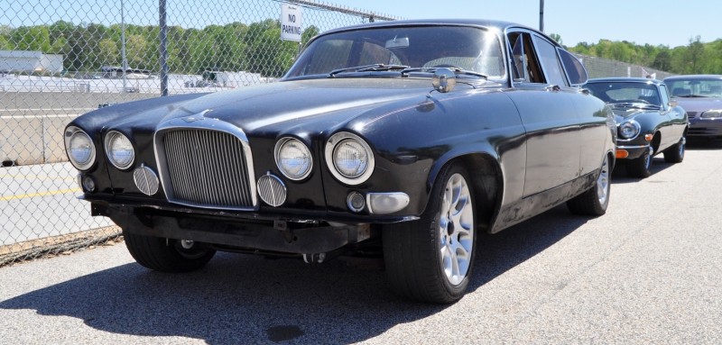 Road Atlanta - Mitty 2014 Pit Lane - ~1965 JAGUAR Mark 10 and E-Type Coupe Side-by-Side 21