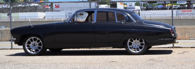 Road Atlanta - Mitty 2014 Pit Lane - ~1965 JAGUAR Mark 10 and E-Type Coupe Side-by-Side 4 - Copy