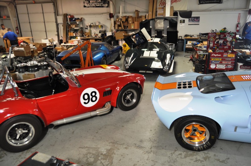 Touring the Olthoff Racing Dream Factory - Superformance GT40s and Cobras Galore 6