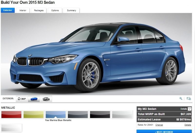 Car-Revs-Daily.com Builds 2015 BMW M3 1