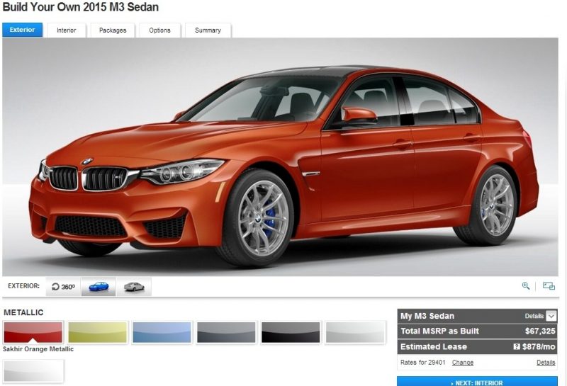 Car-Revs-Daily.com Builds 2015 BMW M3 3