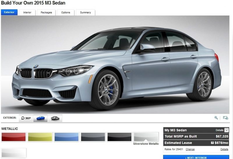 Car-Revs-Daily.com Builds 2015 BMW M3 5