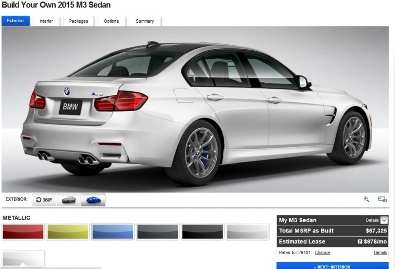 Car-Revs-Daily.com Builds 2015 BMW M3 8