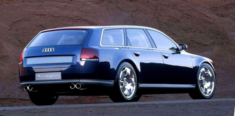 Concept Flashback - 2001 Audi Avantissmo is A8 Dreamwagon... Directly Influenced 2015 Bentley Falcon SUV 13