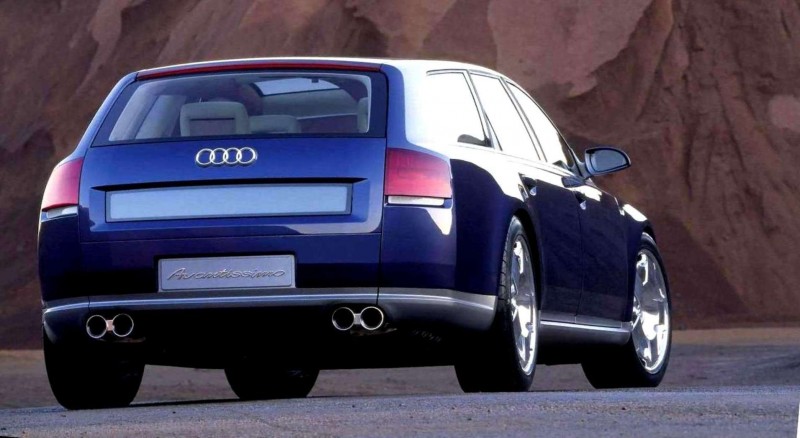 Concept Flashback - 2001 Audi Avantissmo is A8 Dreamwagon... Directly Influenced 2015 Bentley Falcon SUV 15