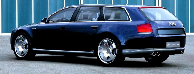 Concept Flashback - 2001 Audi Avantissmo is A8 Dreamwagon... Directly Influenced 2015 Bentley Falcon SUV 17