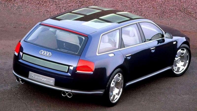 Concept Flashback - 2001 Audi Avantissmo is A8 Dreamwagon... Directly Influenced 2015 Bentley Falcon SUV 18