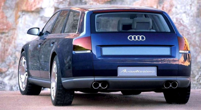 Concept Flashback - 2001 Audi Avantissmo is A8 Dreamwagon... Directly Influenced 2015 Bentley Falcon SUV 19