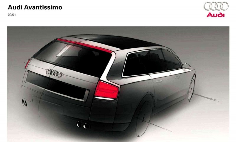 Concept Flashback - 2001 Audi Avantissmo is A8 Dreamwagon... Directly Influenced 2015 Bentley Falcon SUV 29