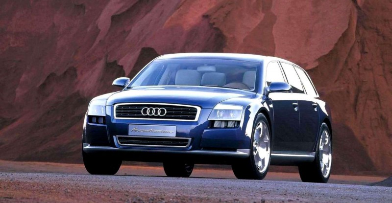 Concept Flashback - 2001 Audi Avantissmo is A8 Dreamwagon... Directly Influenced 2015 Bentley Falcon SUV 4