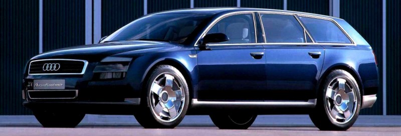 Concept Flashback - 2001 Audi Avantissmo is A8 Dreamwagon... Directly Influenced 2015 Bentley Falcon SUV 6