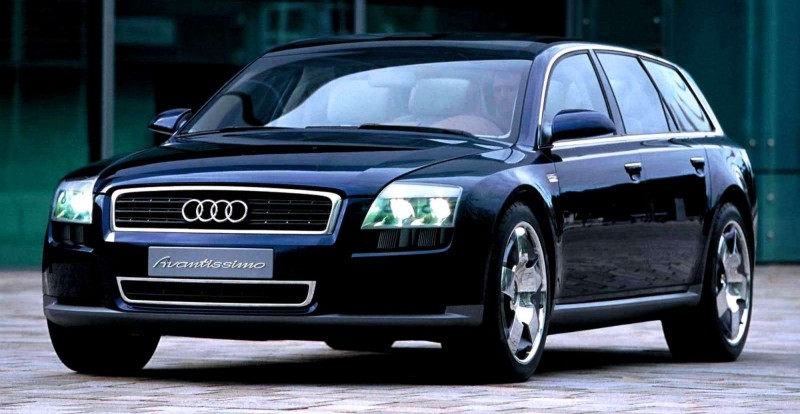 Concept Flashback - 2001 Audi Avantissmo is A8 Dreamwagon... Directly Influenced 2015 Bentley Falcon SUV 7